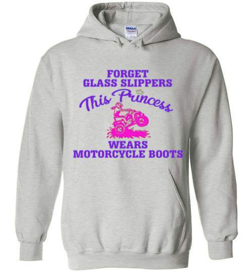 4-wheeler princess boots hoodie