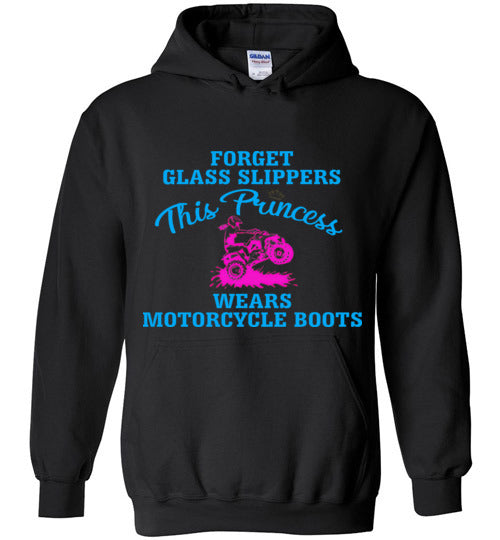 4-wheeler princess boots hoodie