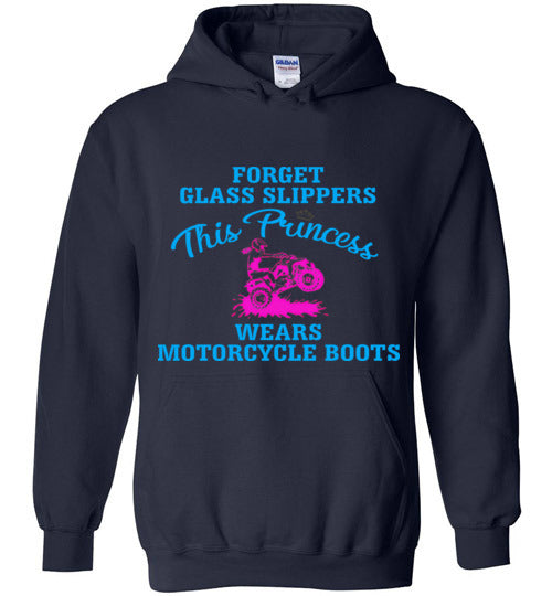 4-wheeler princess boots hoodie
