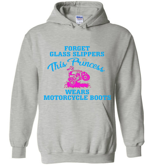 4-wheeler princess boots hoodie
