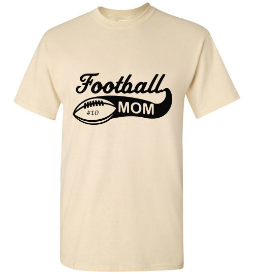Football mom - t-shirt -short sleeve