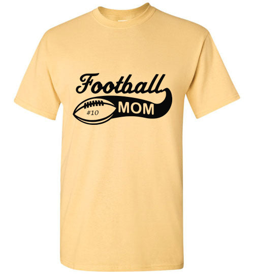 Football mom - t-shirt -short sleeve