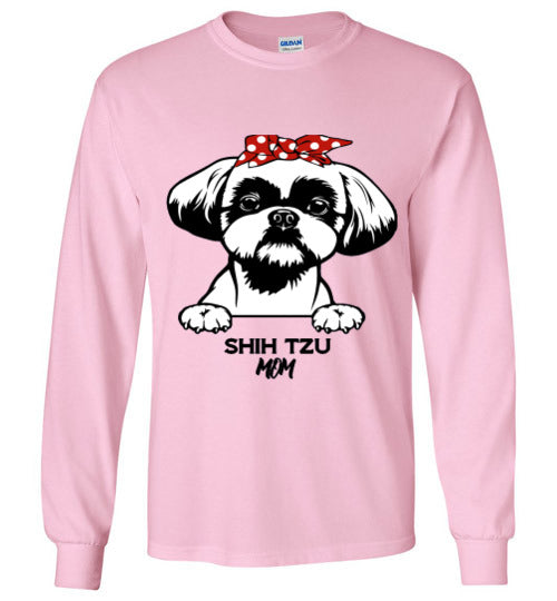 Girl Shih Tzu long sleeve T'shirt