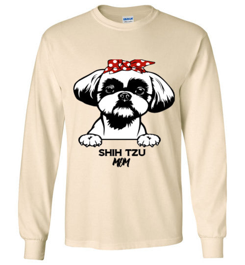 Girl Shih Tzu long sleeve T'shirt