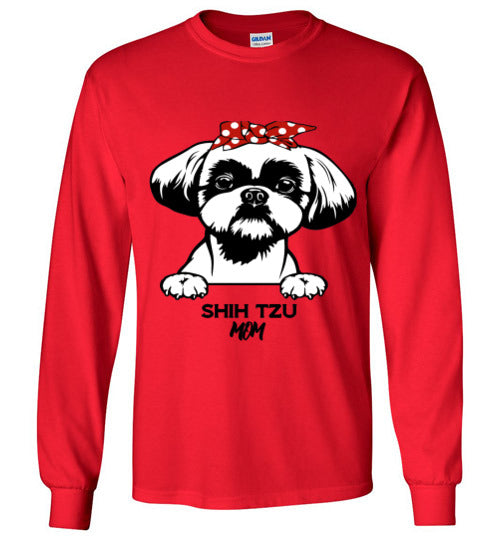 Girl Shih Tzu long sleeve T'shirt