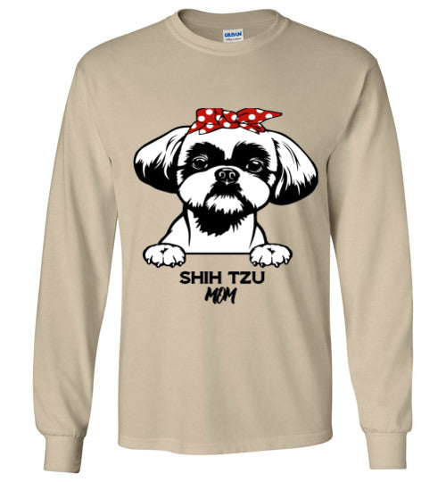 Girl Shih Tzu long sleeve T'shirt