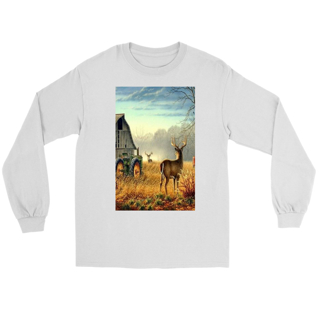 T-shirt long sleeve deer barn