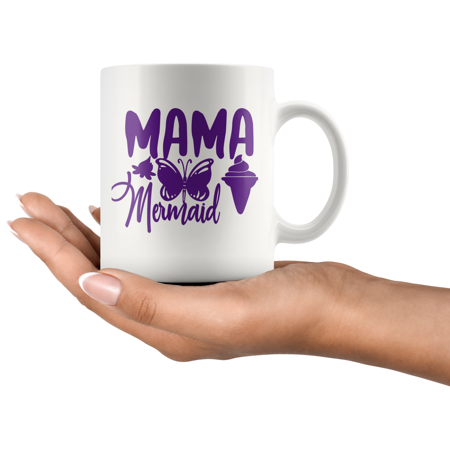 Mama Mermaid Mug (p)