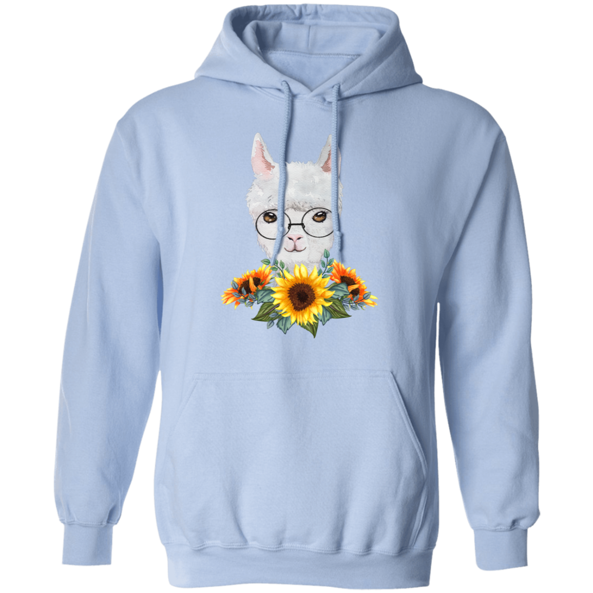 Llama Sunflower hoodie
