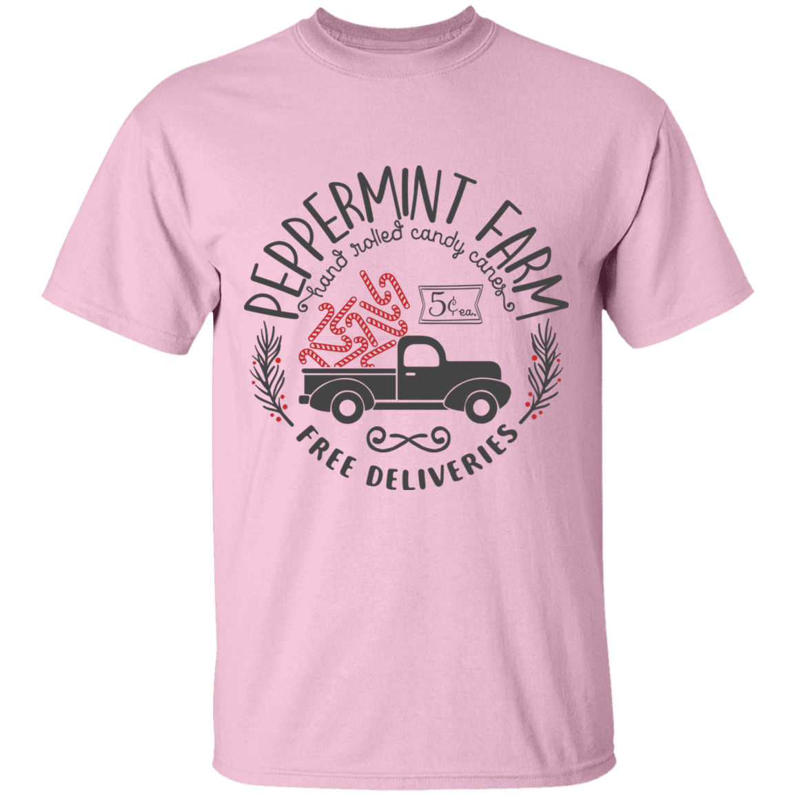 Peppermint farm short sleeve t'shirt