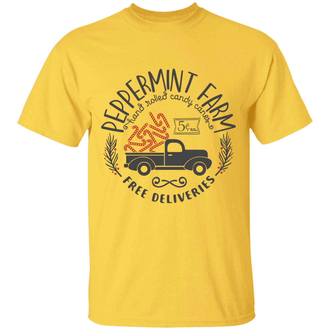 Peppermint farm short sleeve t'shirt