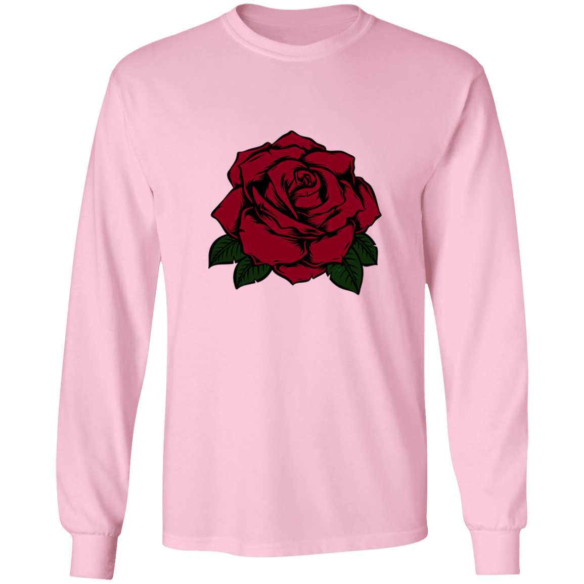 Rose long sleeve T-Shirt