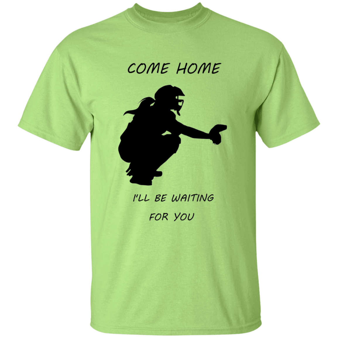 Softball catcher - come home - T-Shirt (youth)