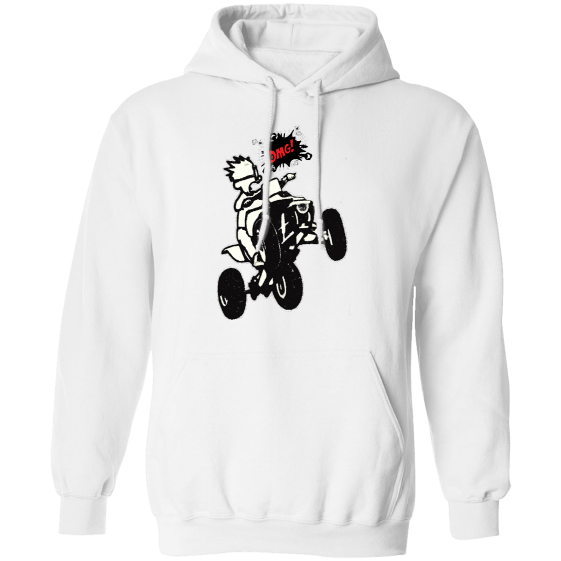 4 wheeler OMG Pullover Hoodie