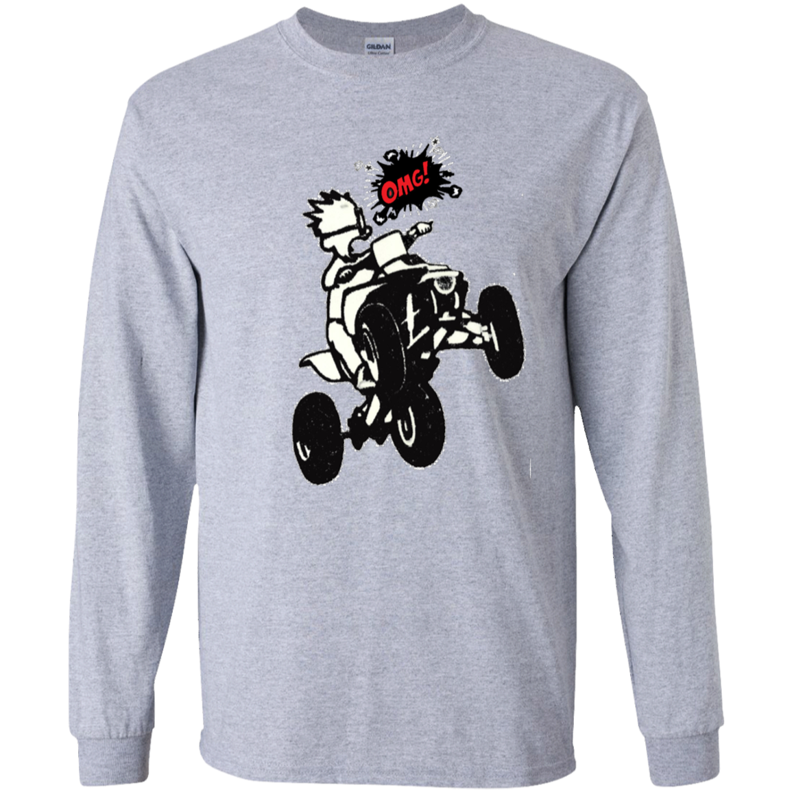 4 wheeler OMG Youth long sleeve T-Shirt