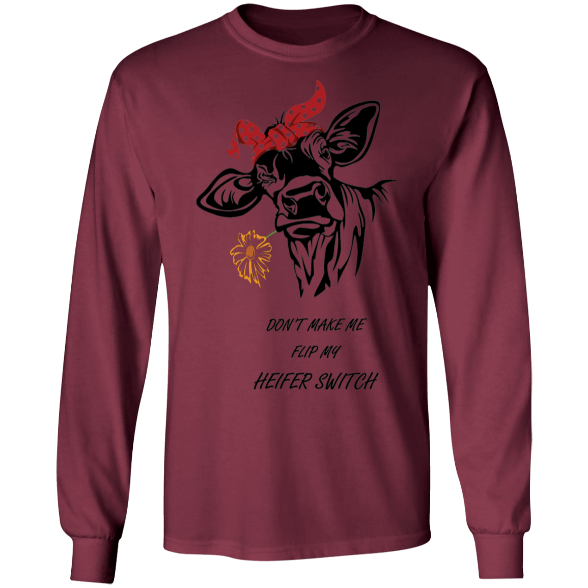 Flip my switch long sleeve t-shirt