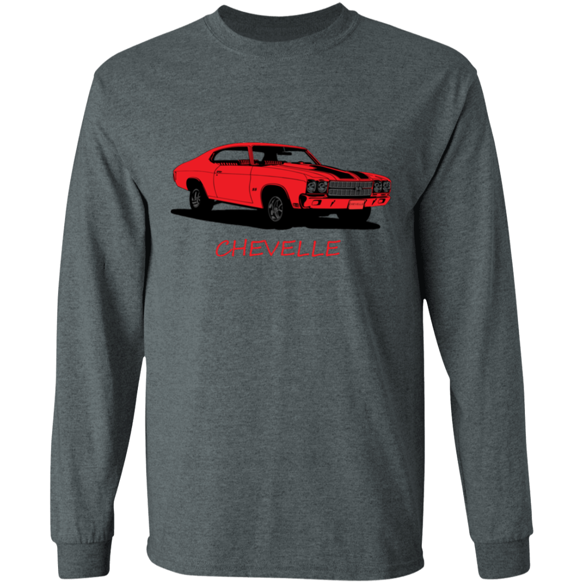 '70 Chevelle Long Sleeve T'shirt (r)