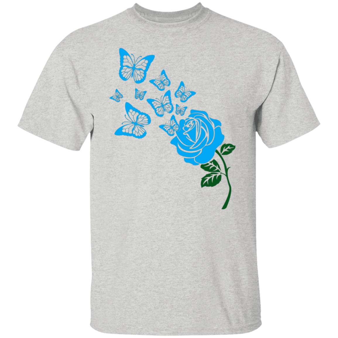 rose and butterfly T-Shirt