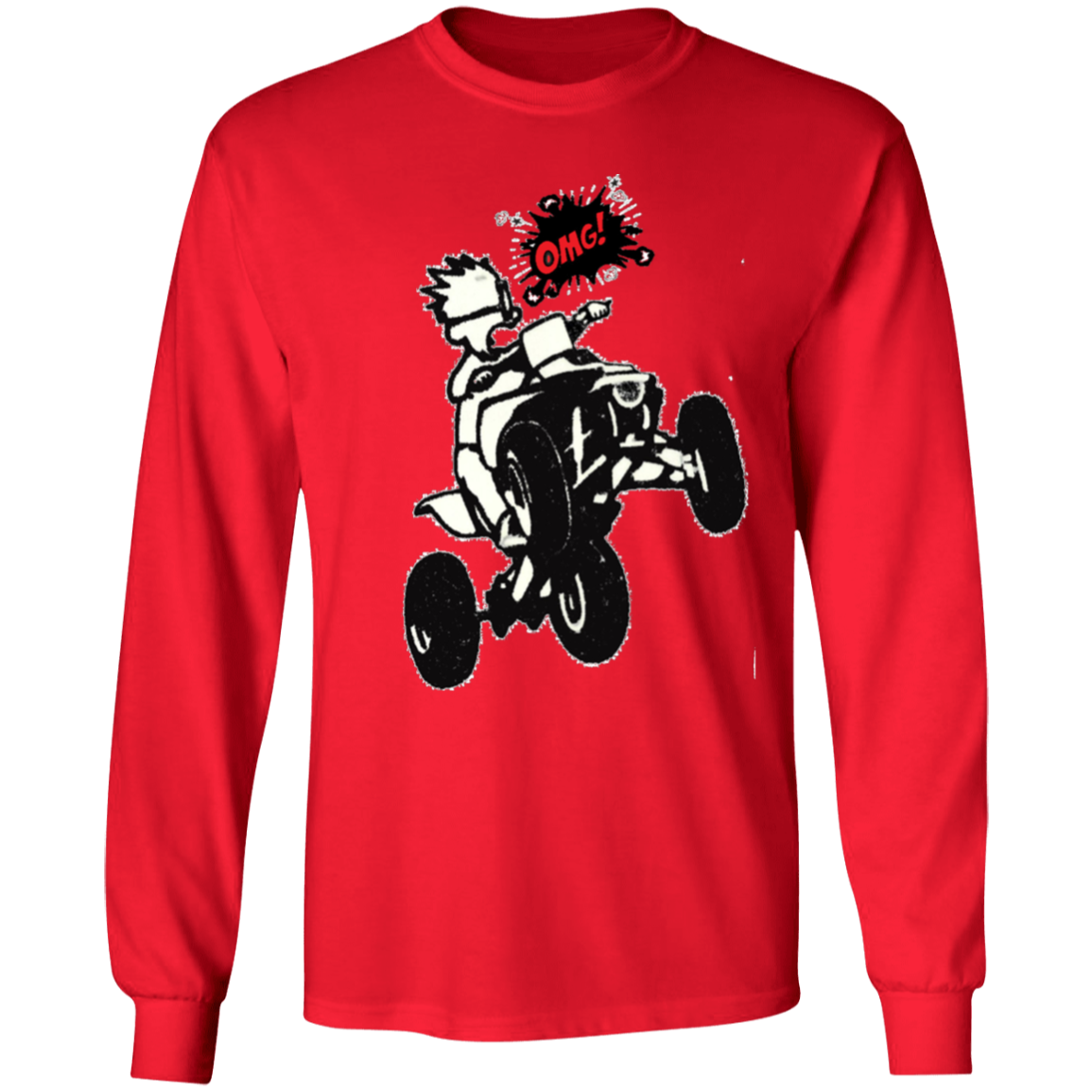 4-wheeler OMG long sleeve t'shirtt