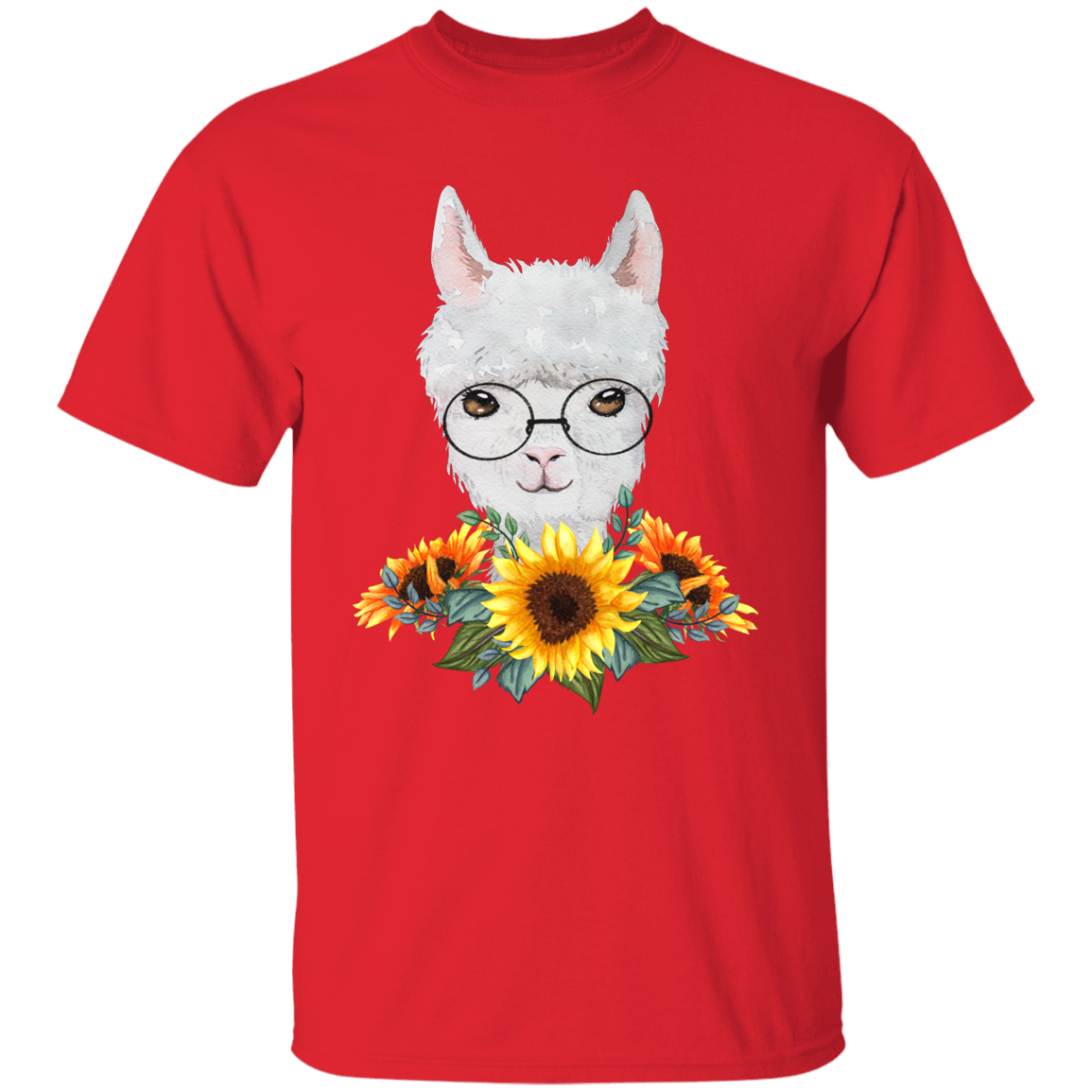 Llama Sunflower T-shirt