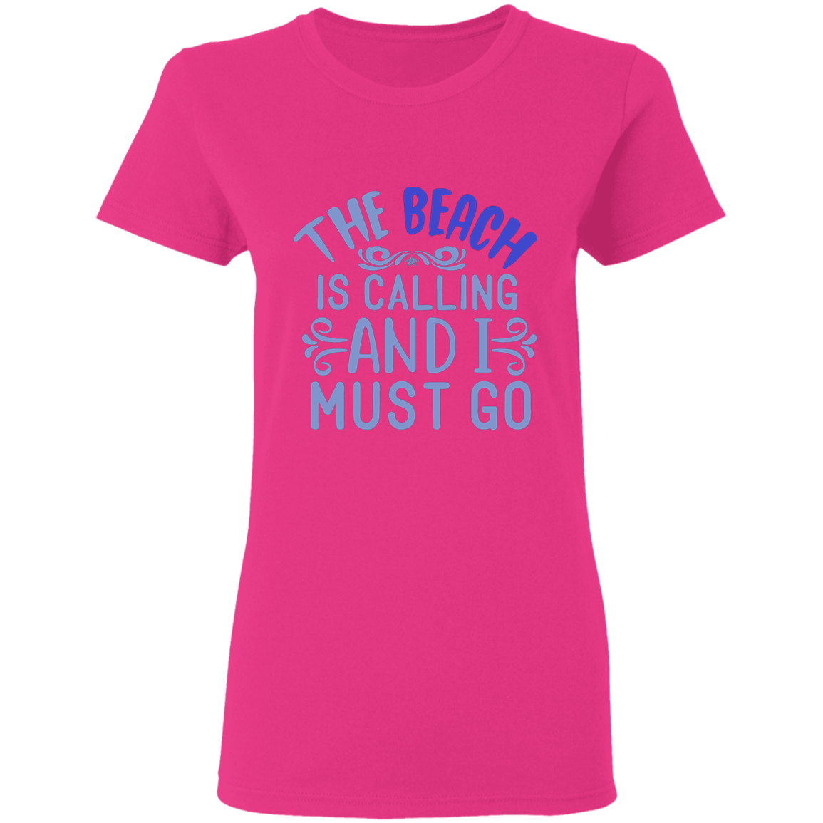 Beach is calling Ladies' T-Shirt