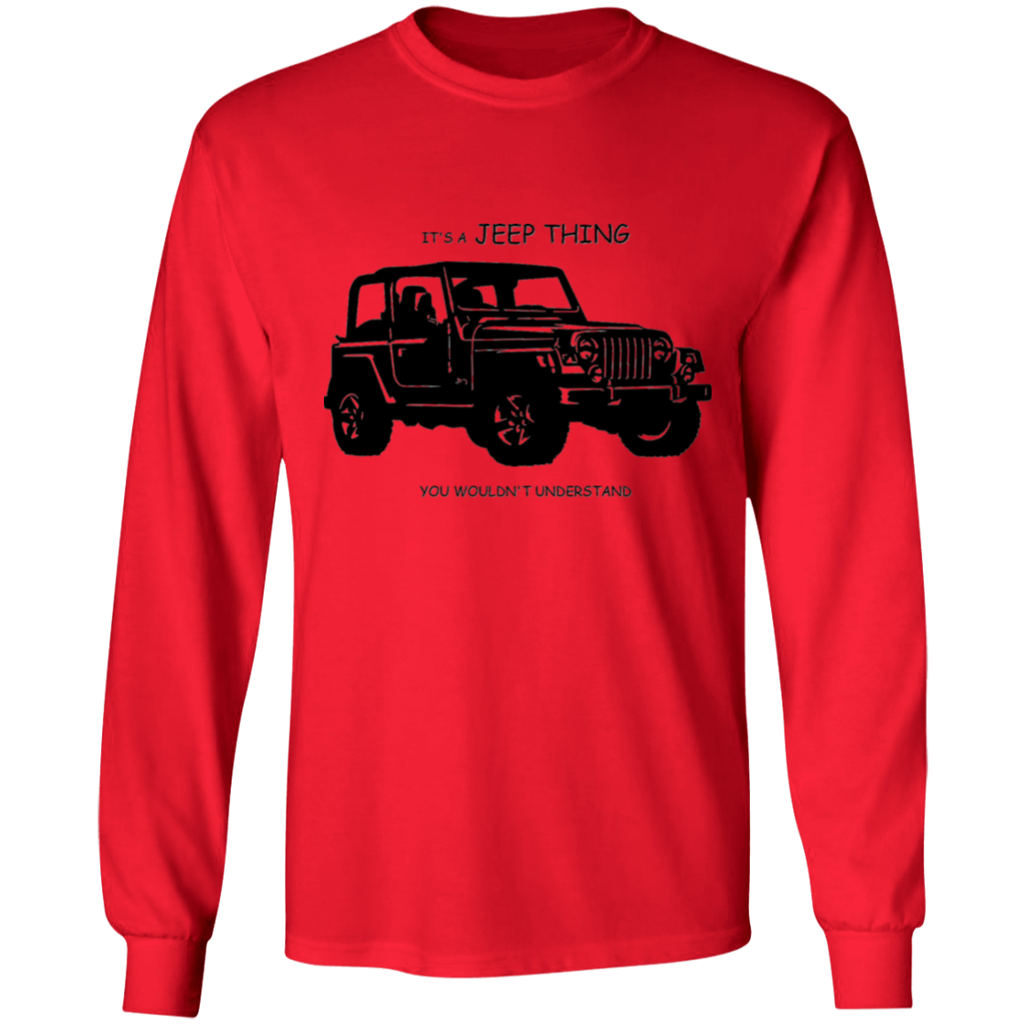Jeep long sleeve Cotton T-Shirt