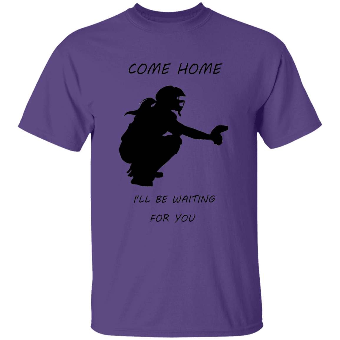Softball catcher - come home - T-Shirt (youth)