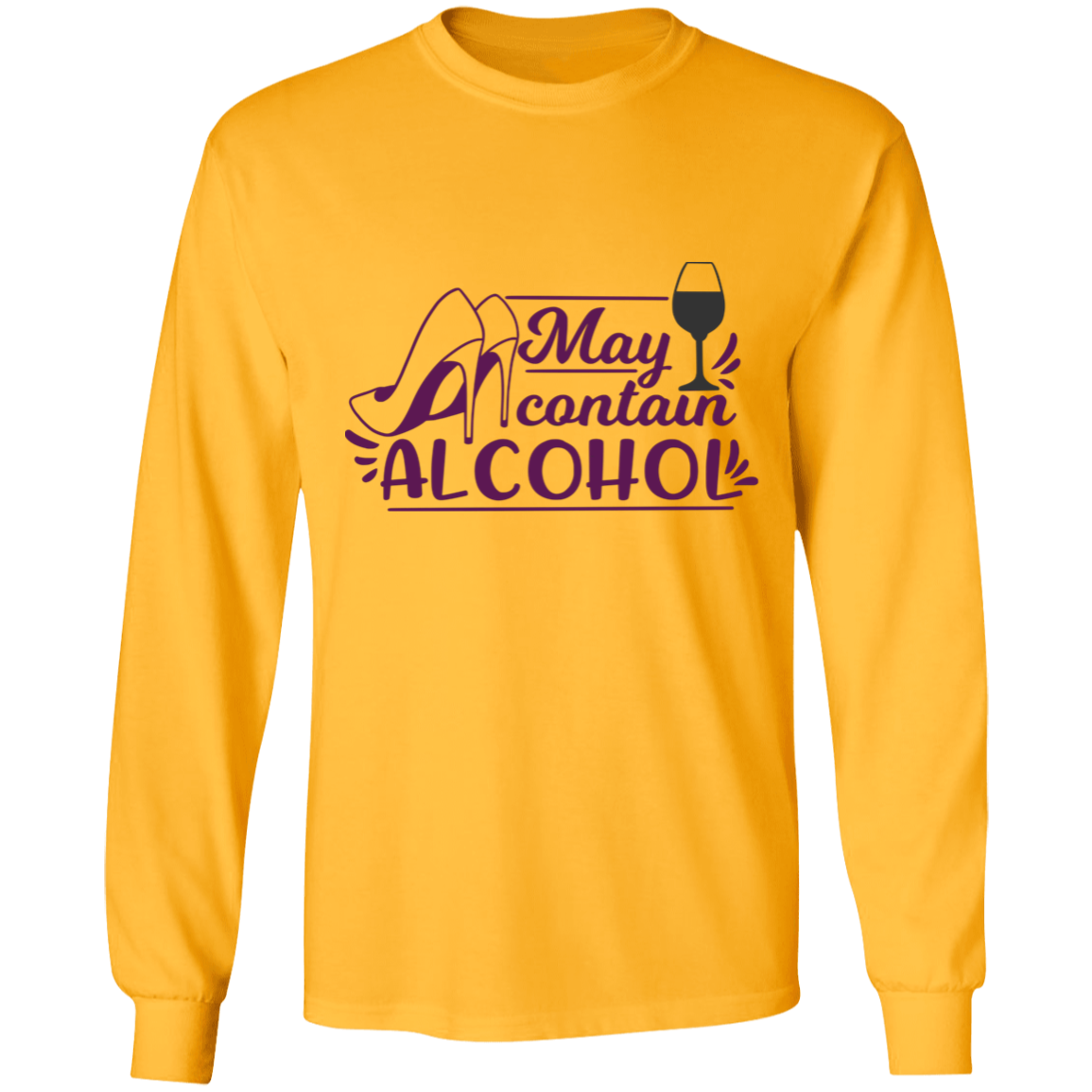 May contain long sleeve T-shirt