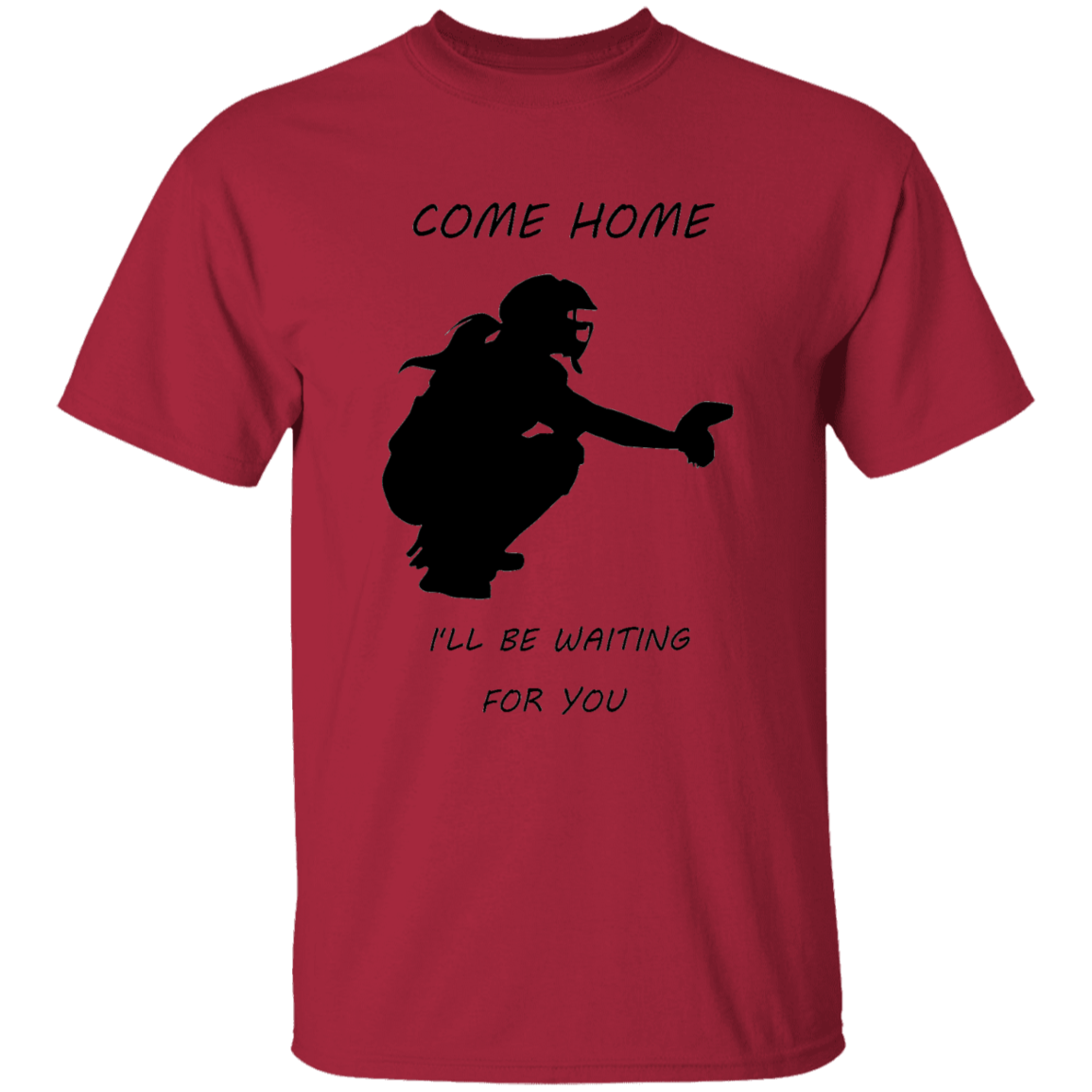 Softball catcher - come home - T-Shirt (youth)