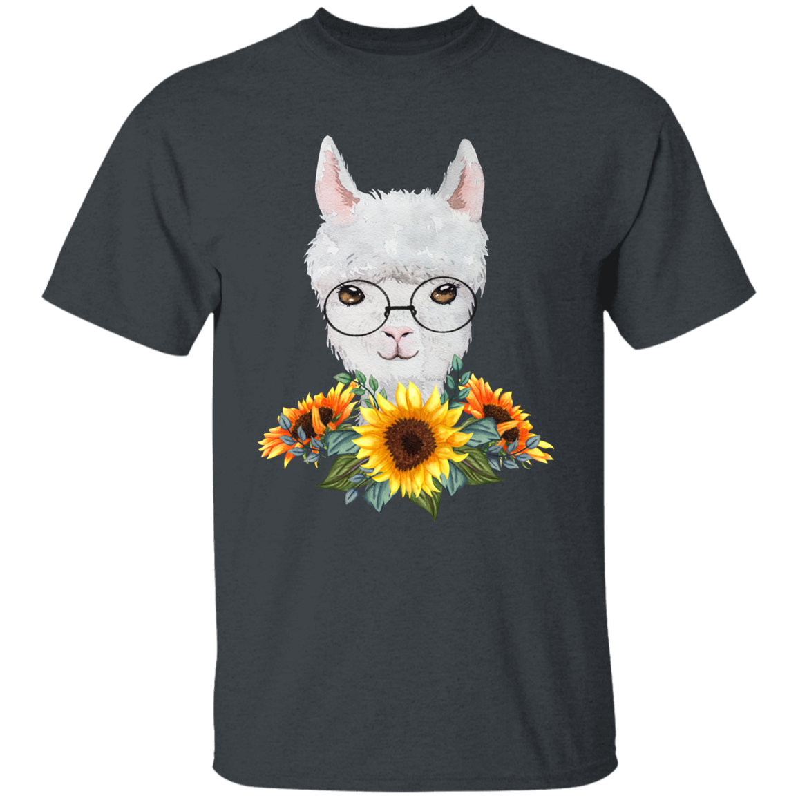 Llama Sunflower T-shirt