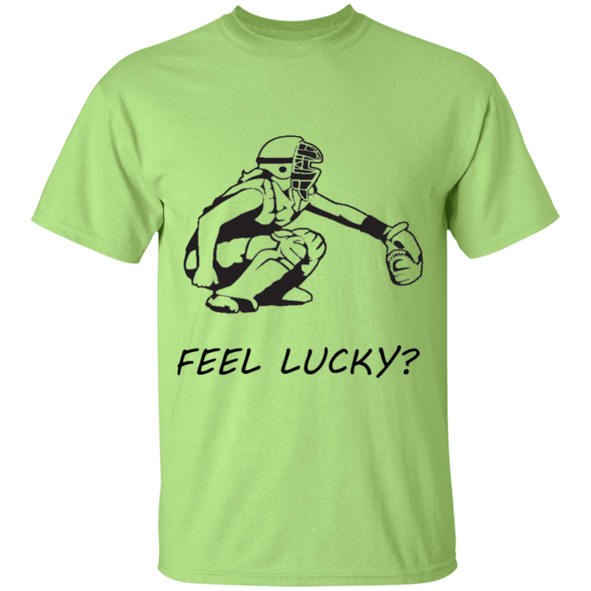 Softball Catcher - feel lucky - T-Shirt (youth)