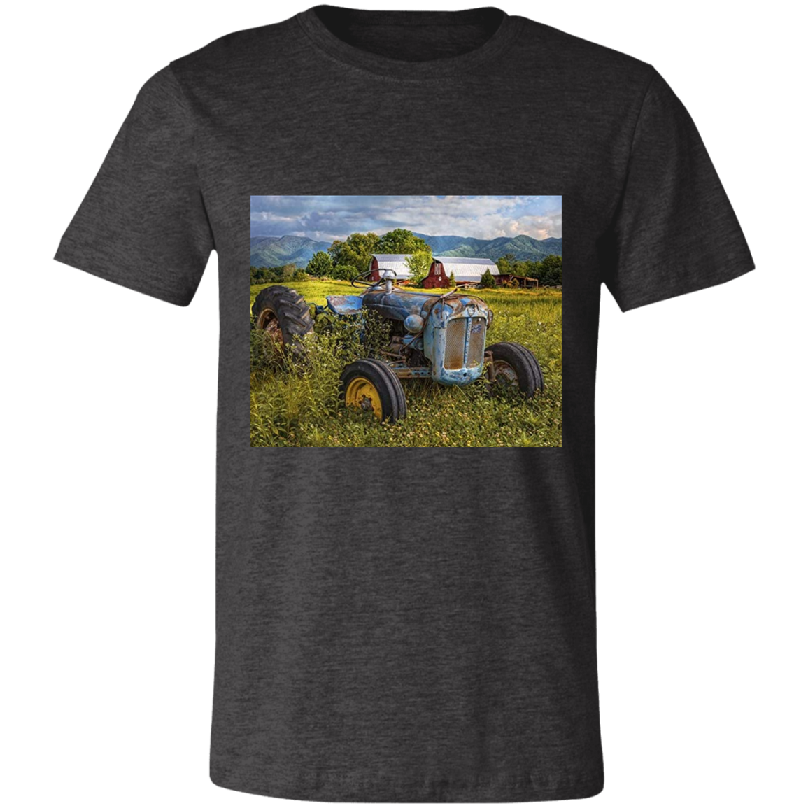 Blue Ford tractor T-shirt