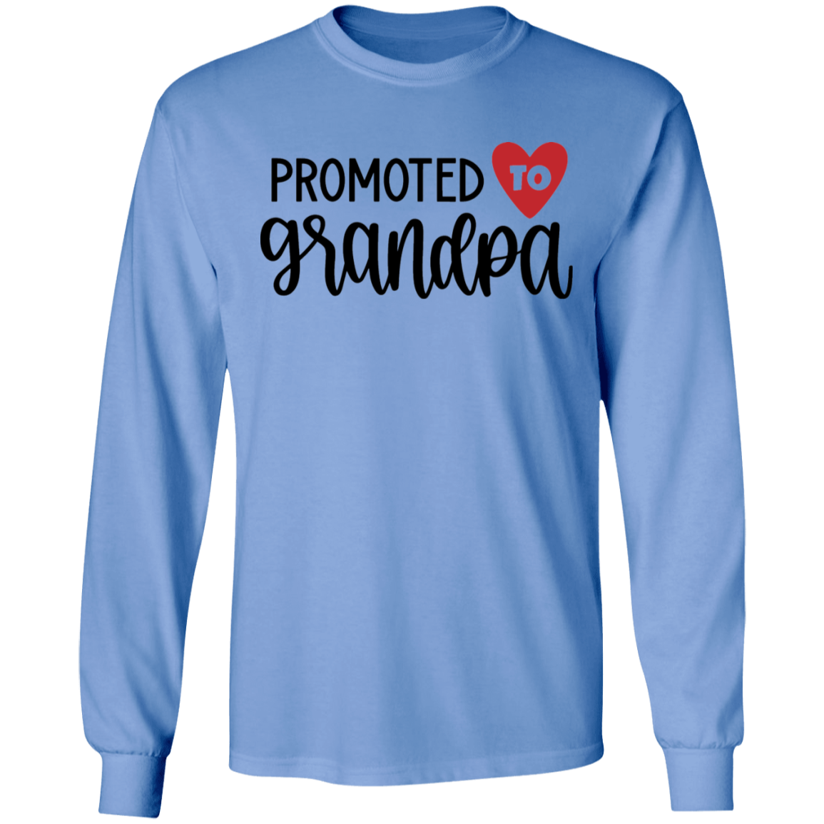 Promoted to Grandpa Long sleeve T'shirt