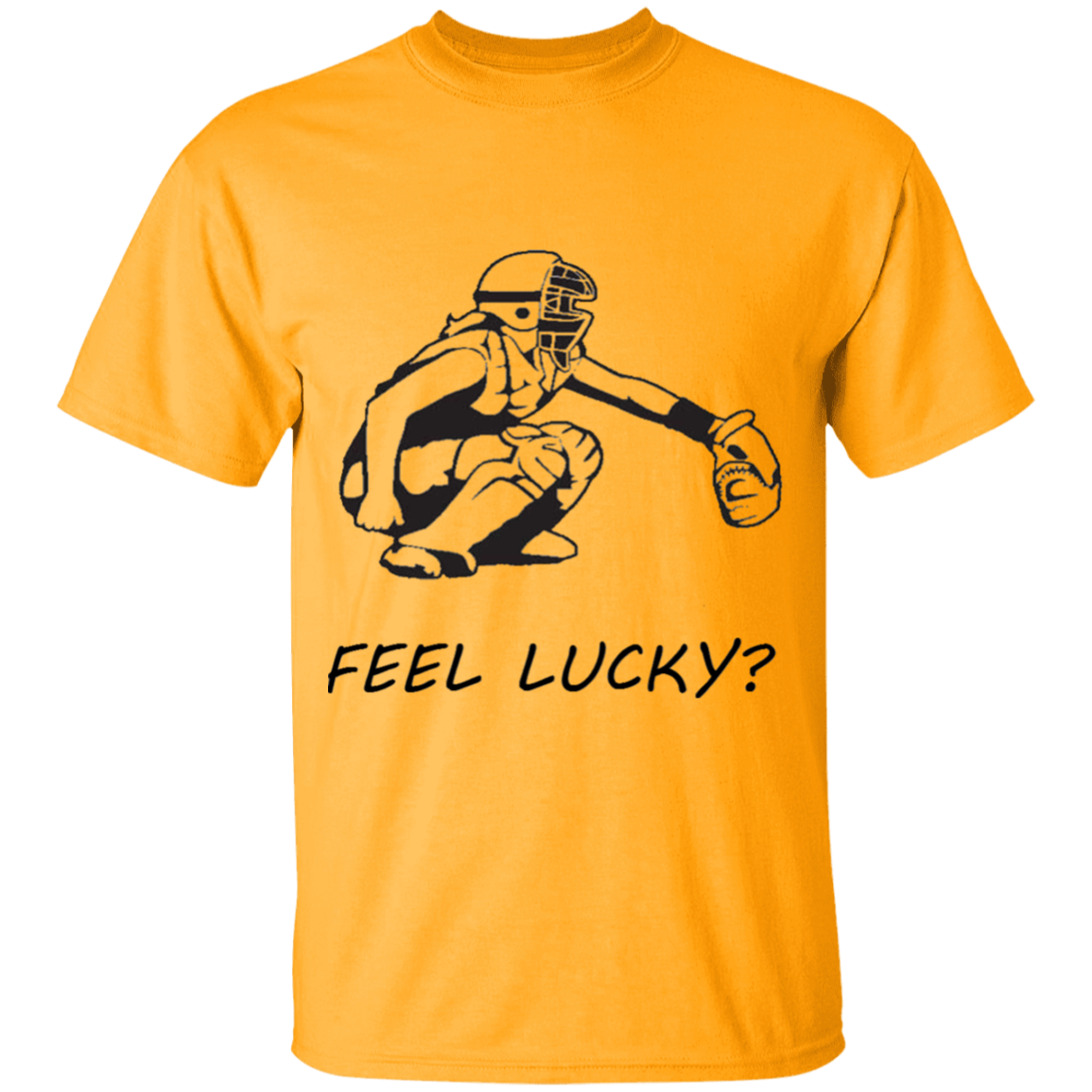 Softball Catcher - feel lucky - T-Shirt (youth)