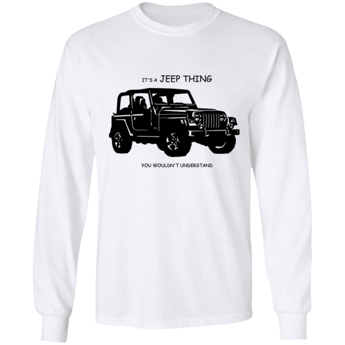 Jeep long sleeve Cotton T-Shirt