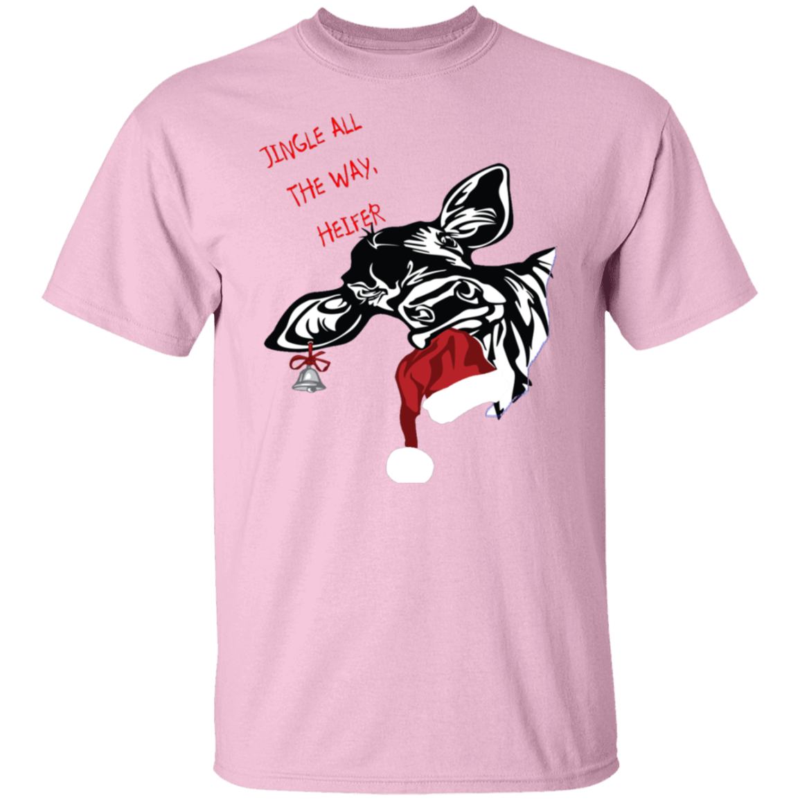 Jingle all the way heifer (2) T-Shirt