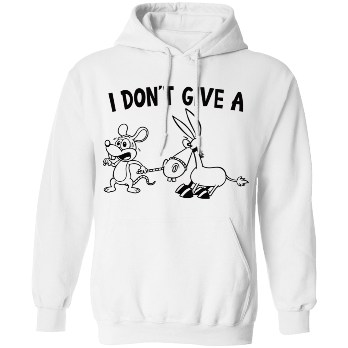 Don't give a rat's - hoodie