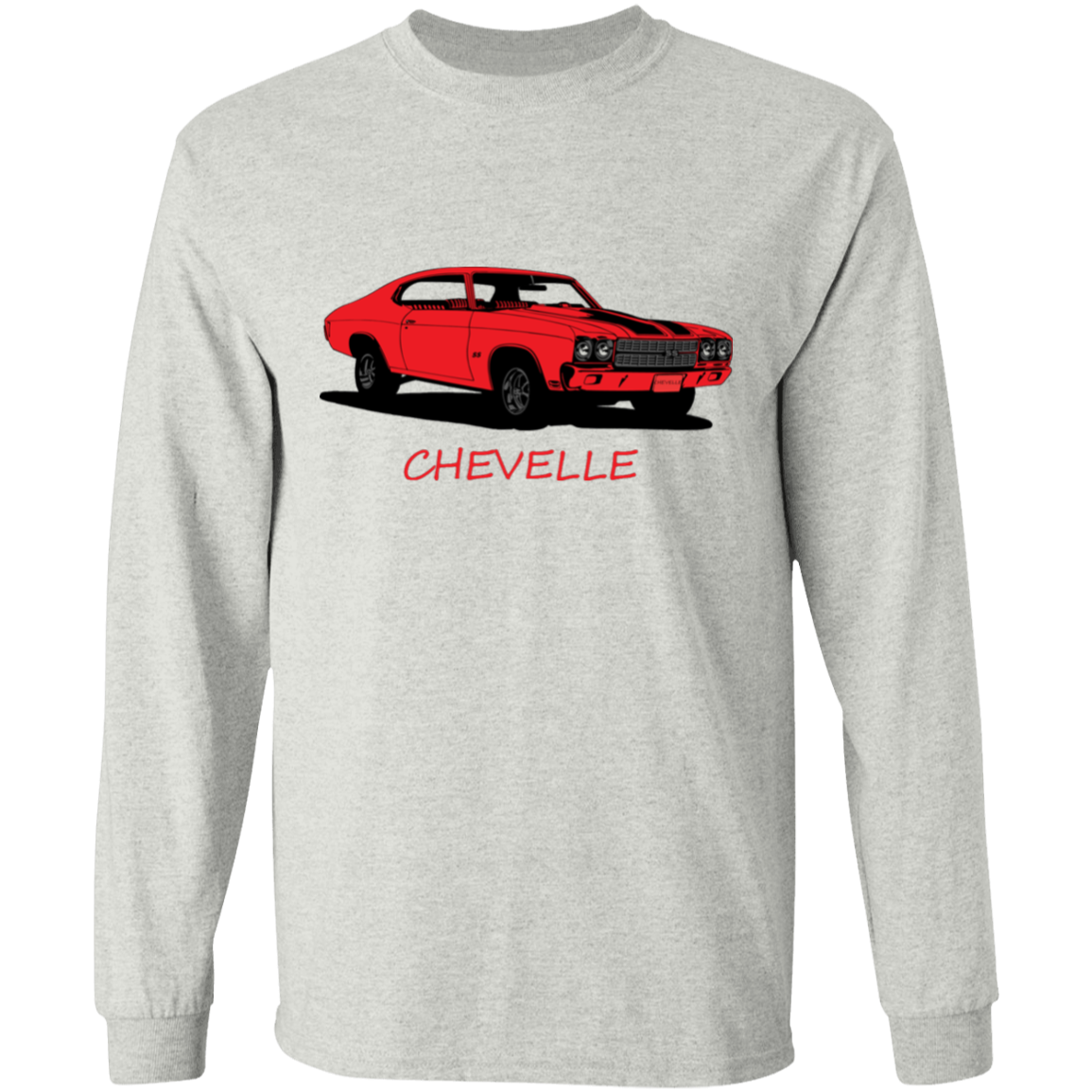 '70 Chevelle Long Sleeve T'shirt (r)