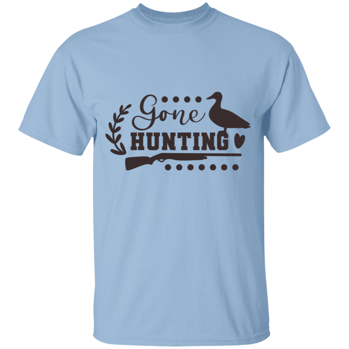 Gone hunting youth Cotton T-Shirt