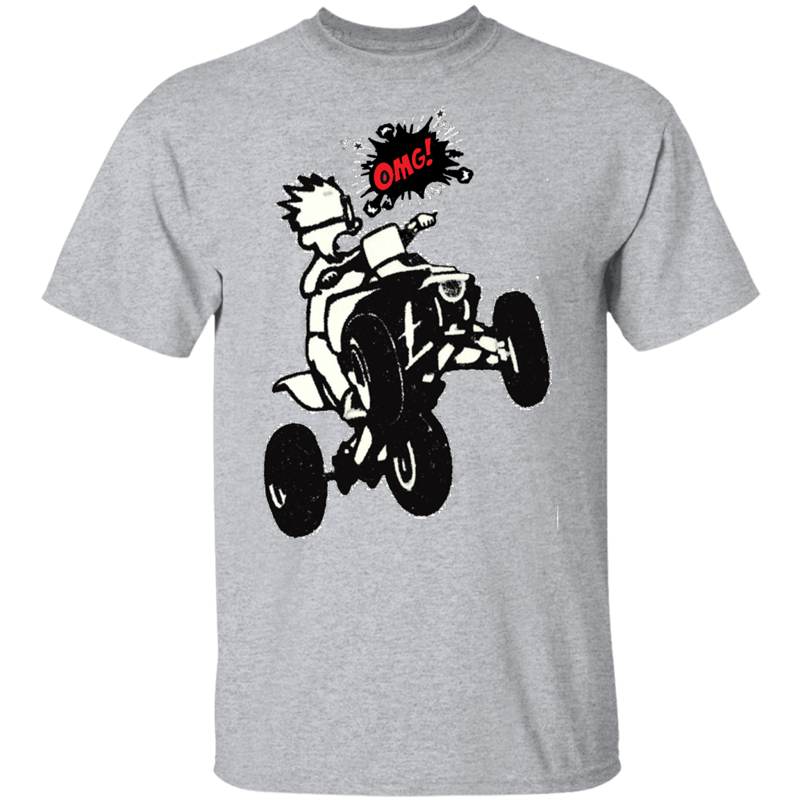 4-wheeler OMG T-shirt