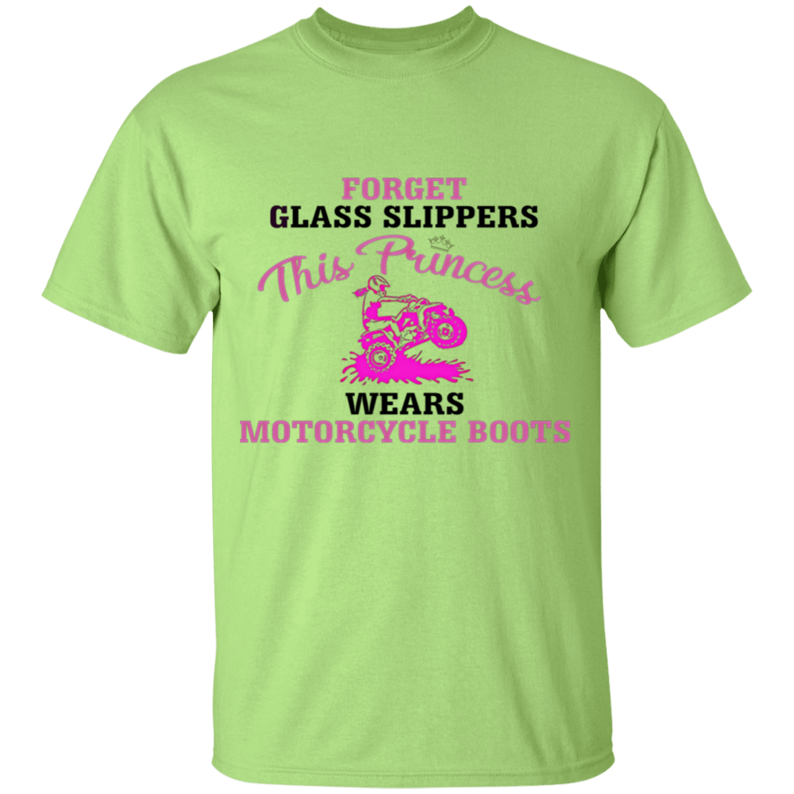 youth princess 4-wheeler short sleeve t'shirt