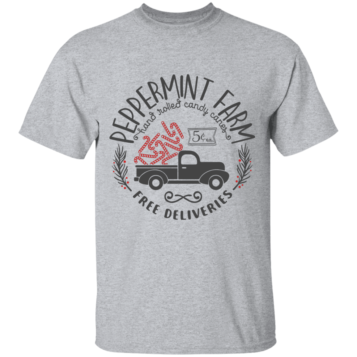 Peppermint farm short sleeve t'shirt