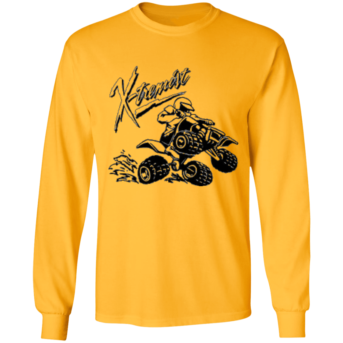 4-wheeler extreme long sleeve T-shirt