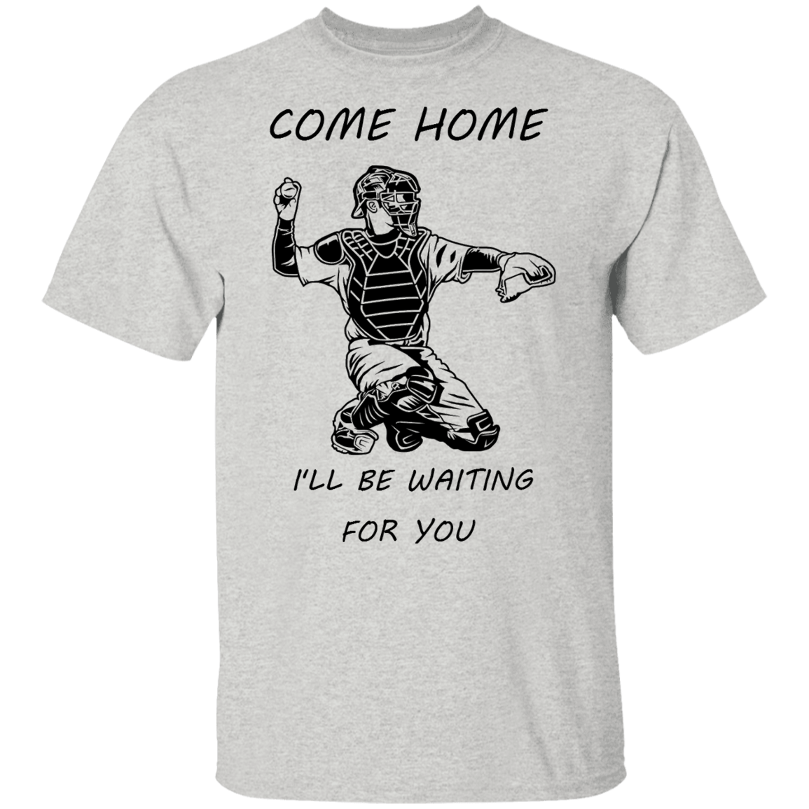 Baseball Catcher - come home T-Shirt (youth)
