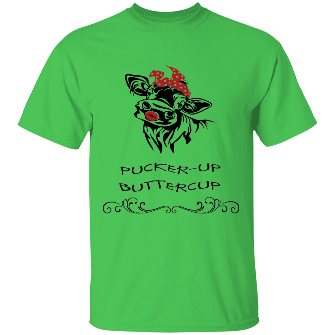 Pucker-up buttercup short sleeve t-shirt