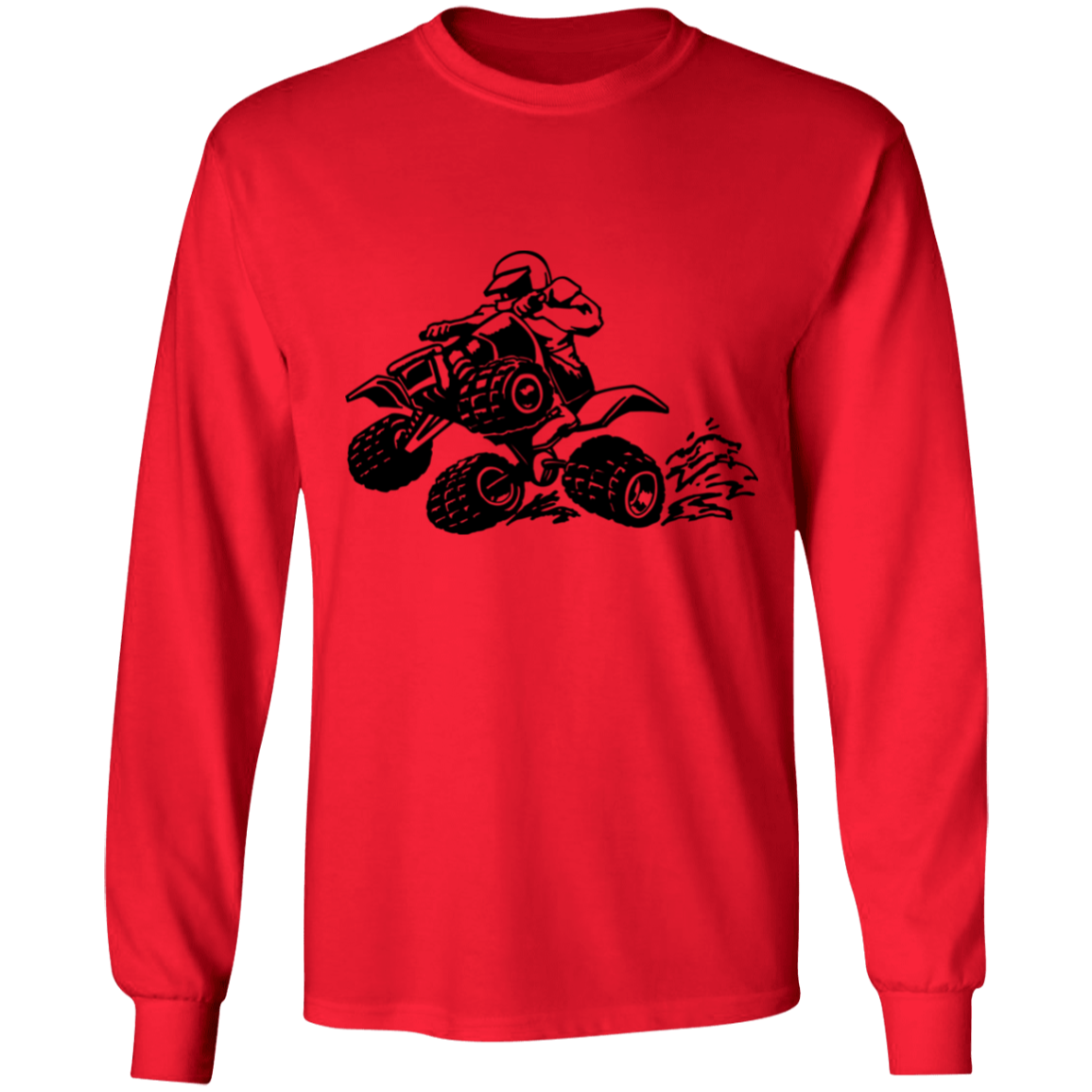4-wheeler long sleeve T-shirt