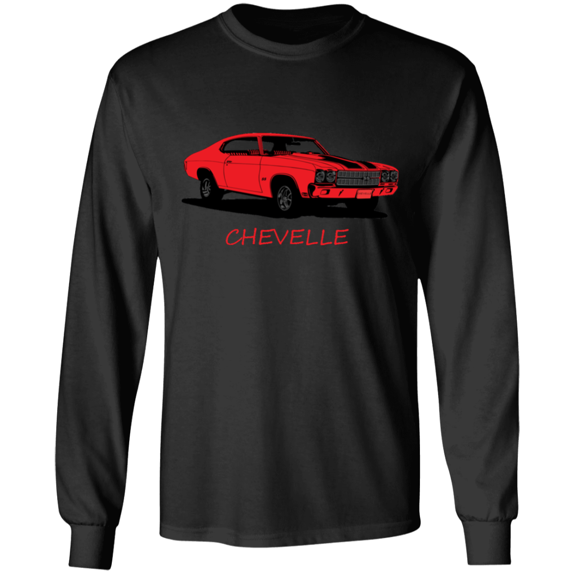 '70 Chevelle Long Sleeve T'shirt (r)