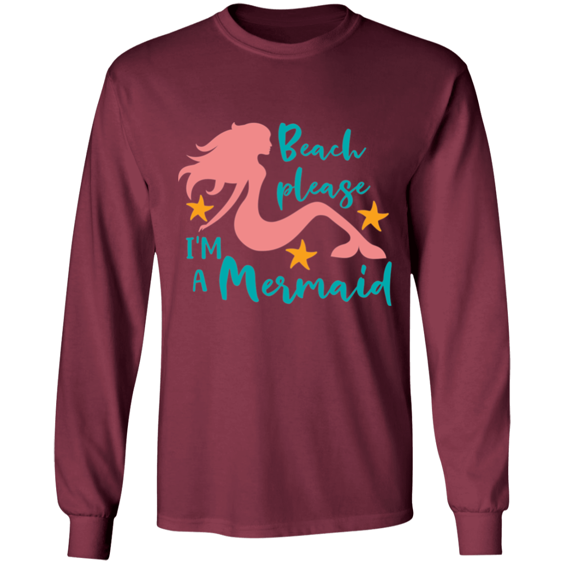 Mermaid long sleeve t'shirt