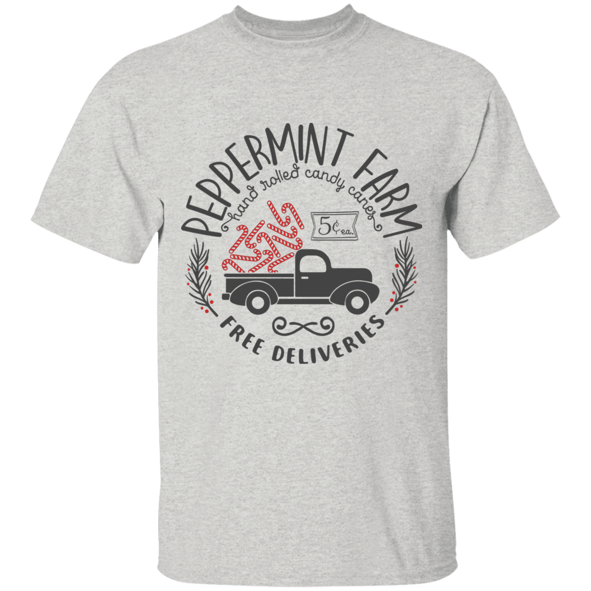 Peppermint farm short sleeve t'shirt