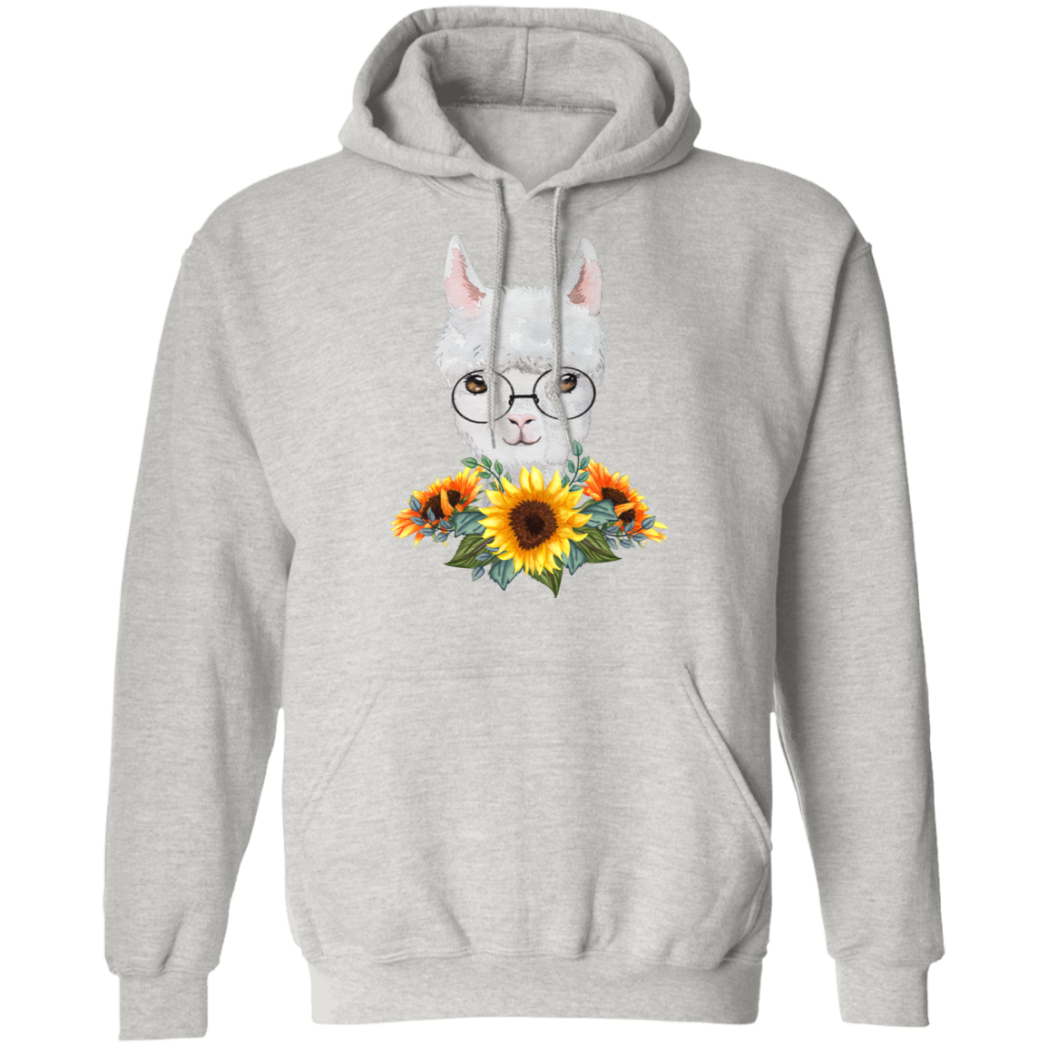 Llama Sunflower hoodie